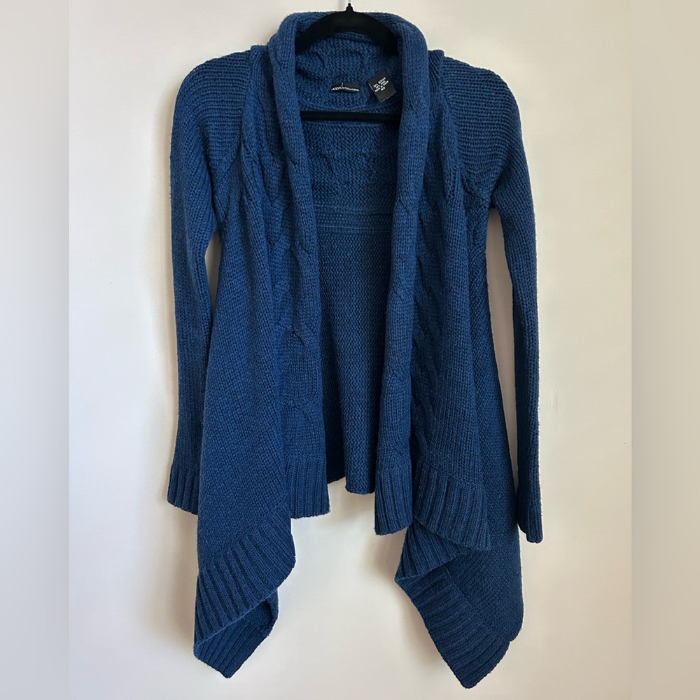 Moda International Blue Knit Sweater XSmall